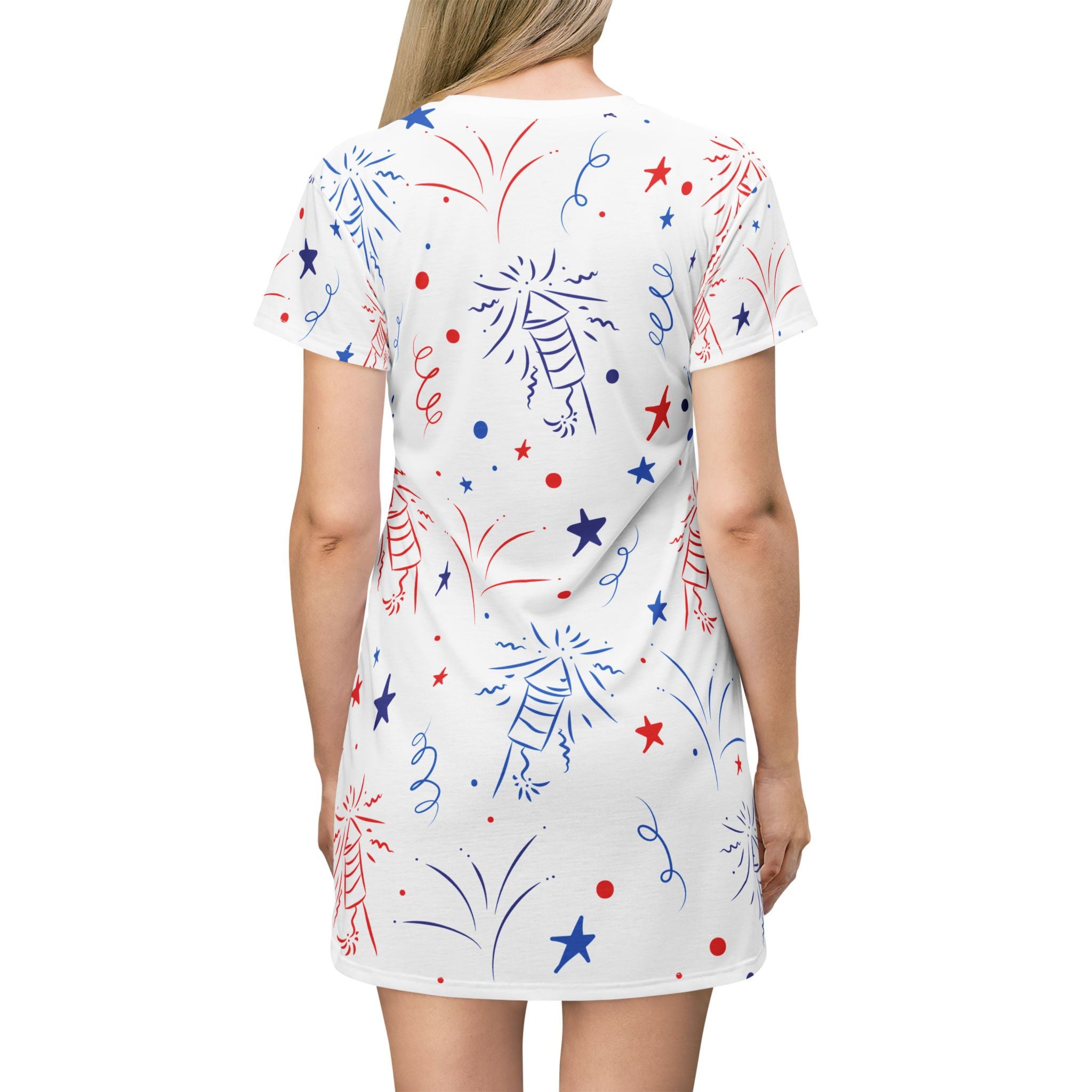 T-Shirt Dress (AOP)