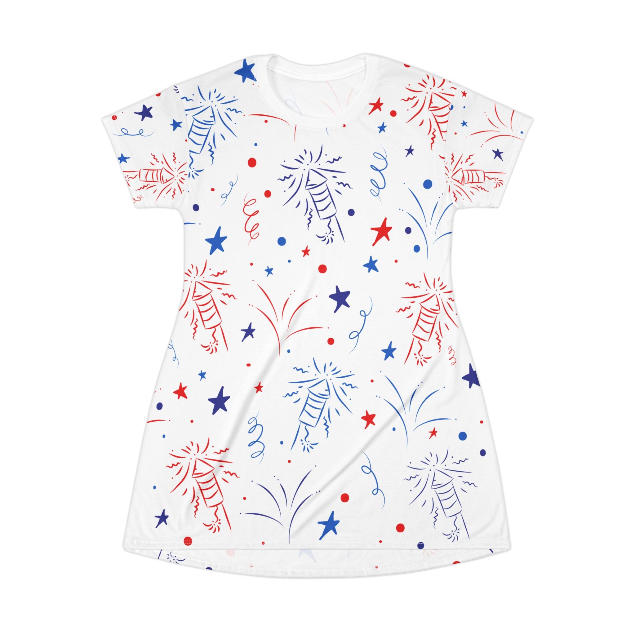 T-Shirt Dress (AOP)