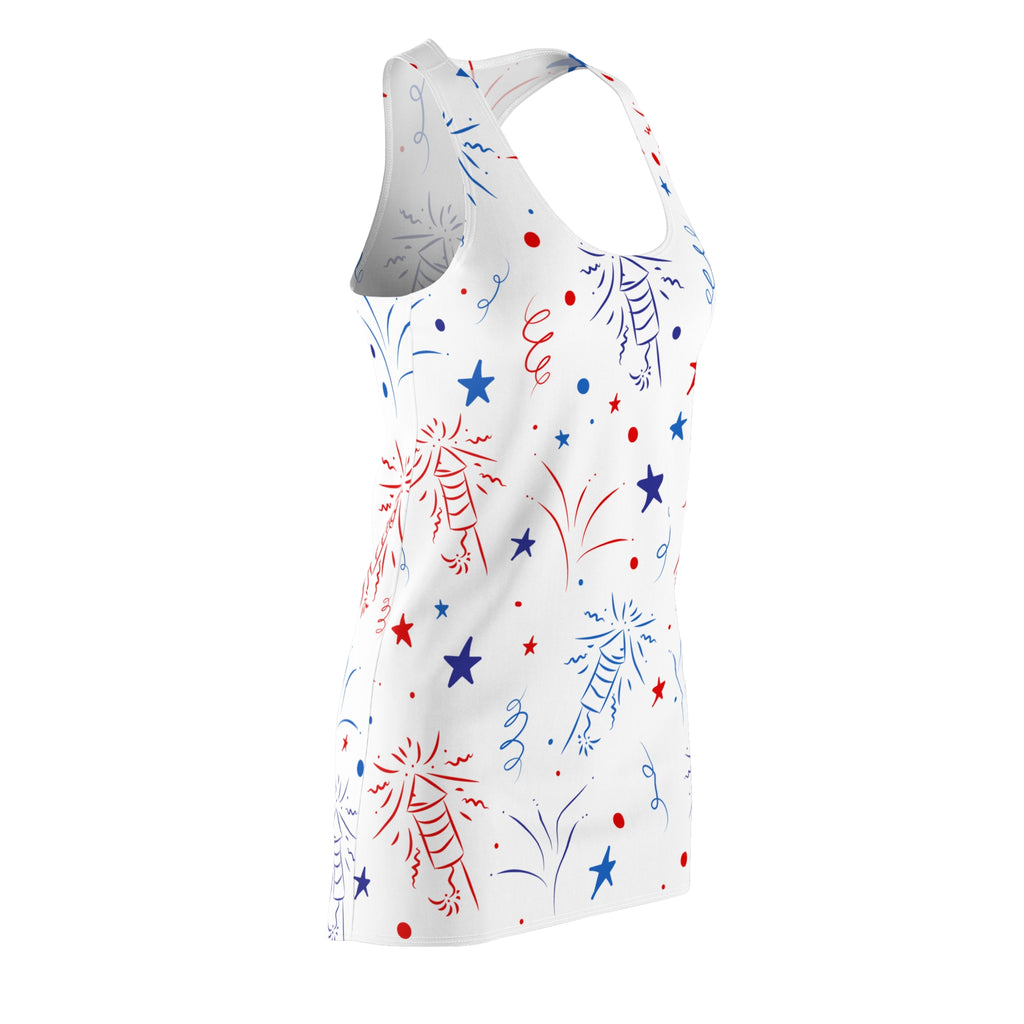 Women's Cut & Sew Racerback Dress (AOP)
