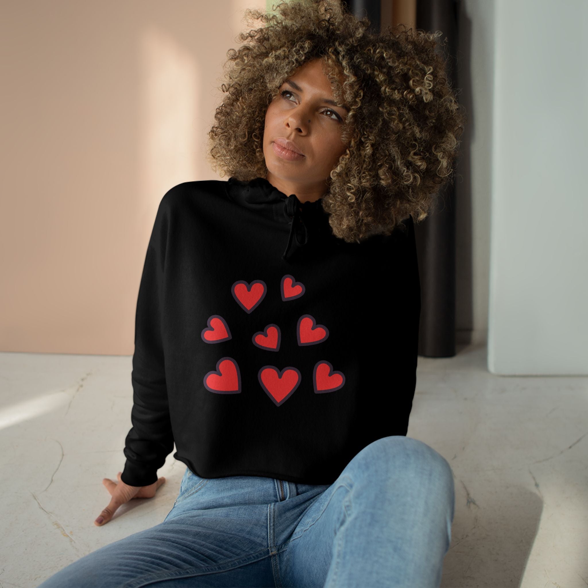 Women's Crop Hoodie