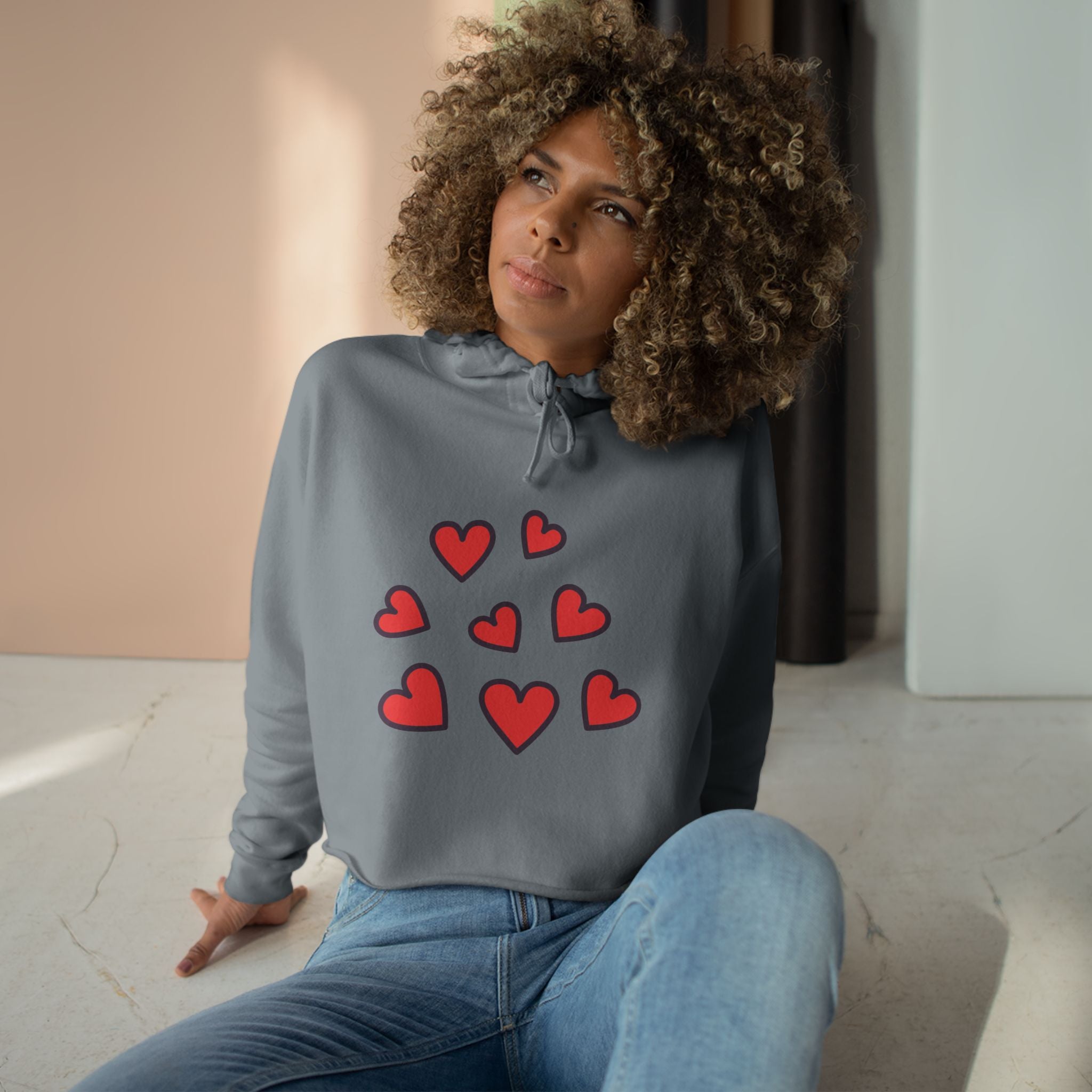 Women's Crop Hoodie
